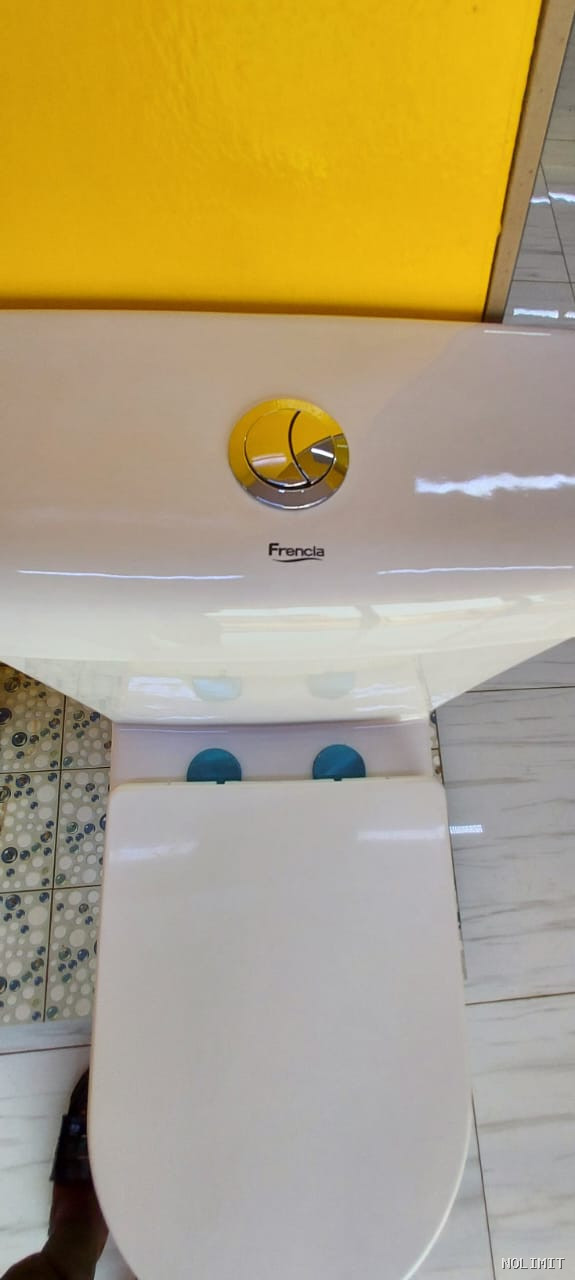 Pack WC Monobloc "Francia Square" – Design Cubique & Contemporain