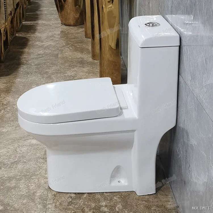 Pack WC Monobloc "Francia Square" – Design Cubique & Contemporain