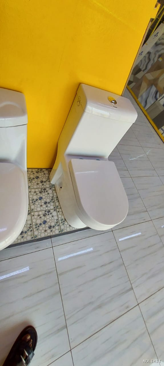 Pack WC Monobloc "Francia Square" – Design Cubique & Contemporain