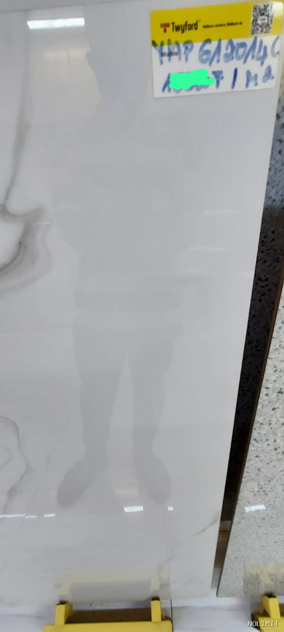 Dalle de Grès Cérame XXL "Carrara Sky" – Réf: YMP 612014C (60x120)