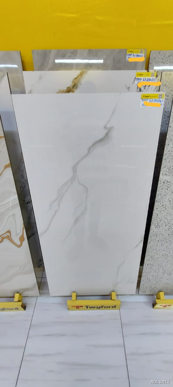 Dalle de Grès Cérame XXL "Carrara Sky" – Réf: YMP 612014C (60x120)