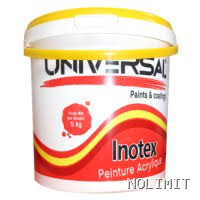 Peinture Acrylique UNIVERSAL Inotex – Intérieur & Extérieur – Seau de 5 Kg
