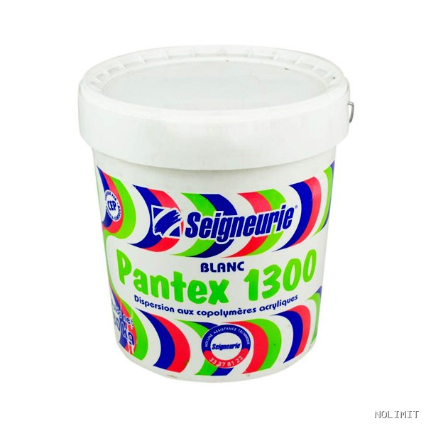 Peinture Acrylique SEIGNEURIE Pantex 1300 – Mate & Grand Pouvoir Couvrant – Seau de 30 Kg