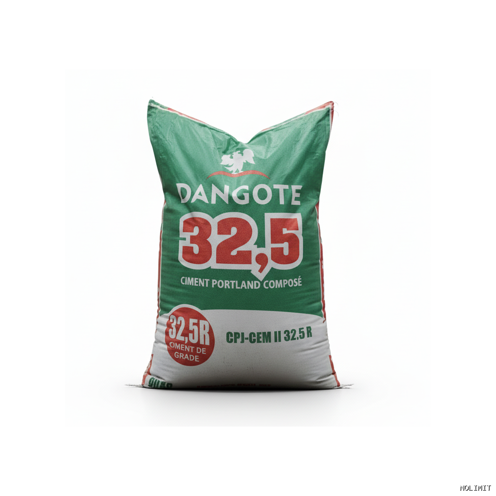 Ciment Dangote Falcon 32.5R – Haute Performance & Polyvalence – Sac de 50 Kg
