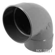 Coude PVC 90° Ø100 – Haute Résistance (F/F)